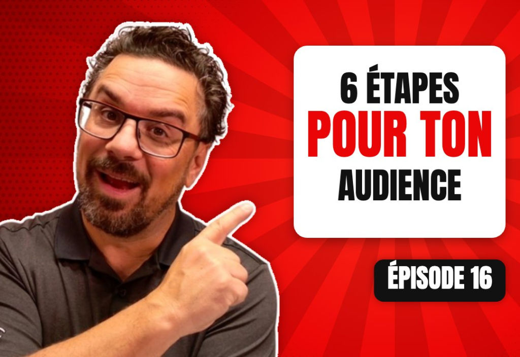 Épisode 16 du podcast L'Académie du Podcast : Faire exploser son audience en 6 étapes simples
