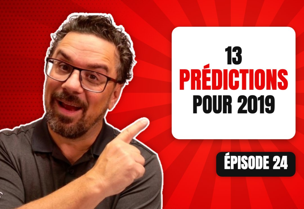 Épisode 24 du podcast L'Académie du Podcast : Mes 13 prédictions pour le podcasting francophone en 2019