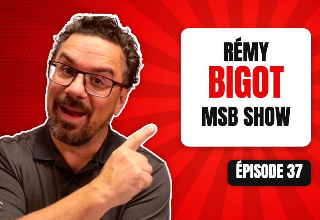 Épisode 37 du podcast L'Académie du Podcast : Rémy Bigot du MSB show vient nous parler de son parcours de podcaster