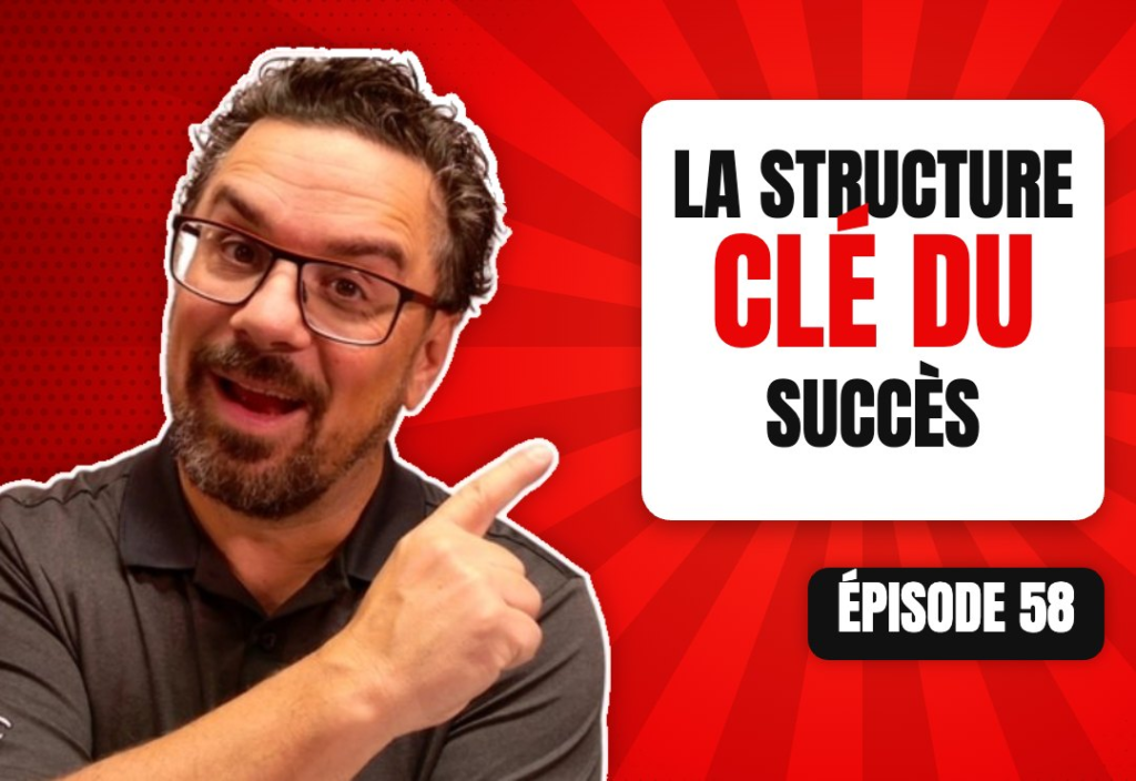 Épisode 58 du podcast L'Académie du Podcast : La structure autour d’un podcast, la clé du succès!
