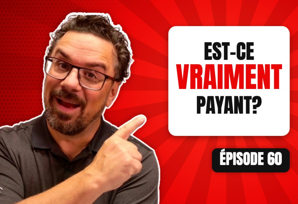 Épisode 60 du podcast L'Académie du Podcast : Est-ce que ça peut réellement être payant de faire du podcast?
