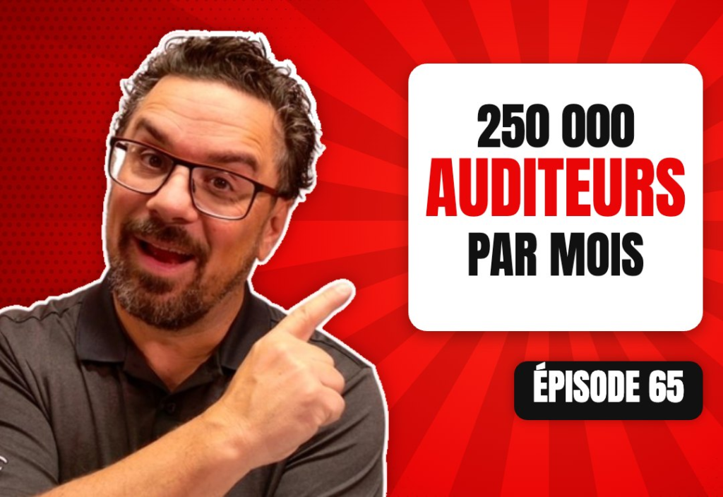 Épisode 65 du podcast L'Académie du Podcast : Comment attirer 250000 auditeurs par mois sur le podcast Génération Do It Yourself avec mon invité Matthieu Stefani