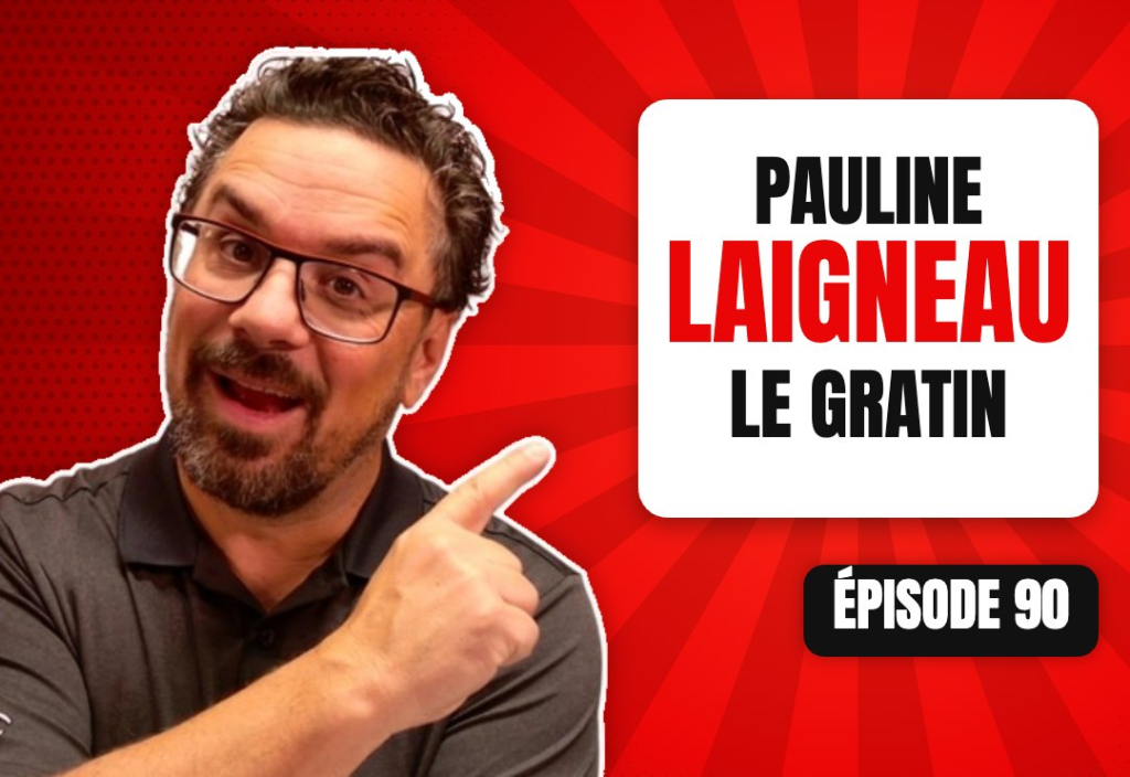 Épisode 90 du podcast L'Académie du Podcast : Invité Pauline Laigneau du podcast Le Gratin