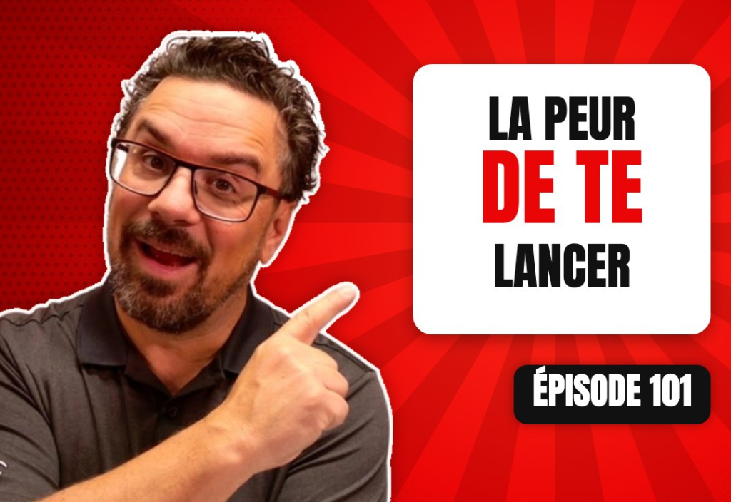Épisode 101 du podcast L'Académie du Podcast : La peur et les barrières psychologiques que le podcast amènent
