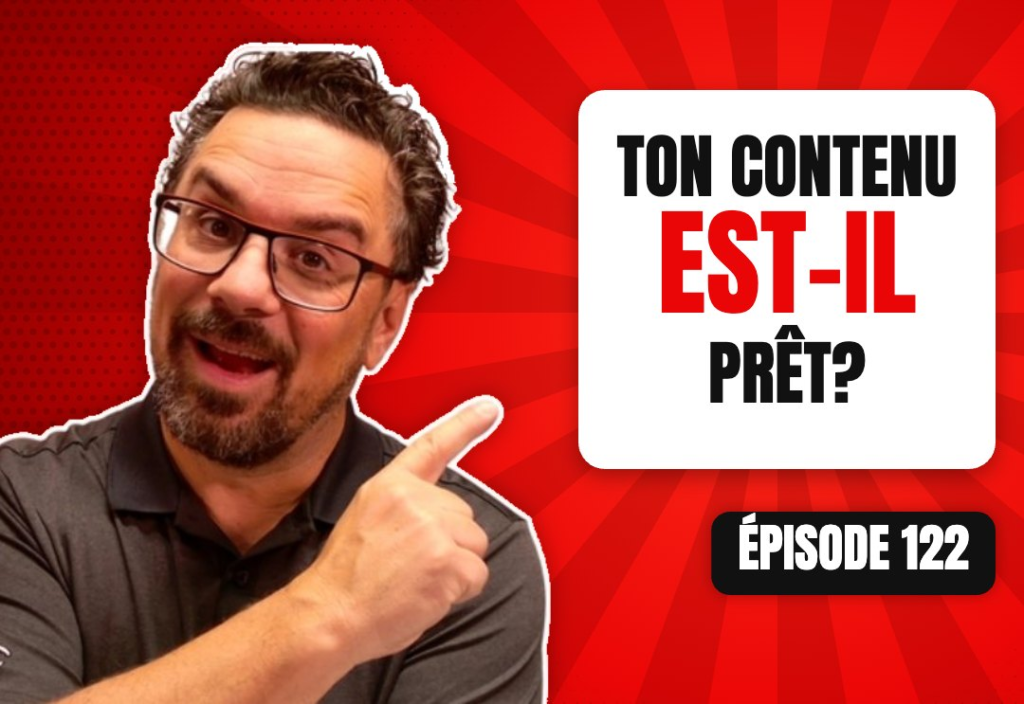 Épisode 122 du podcast L'Académie du Podcast : Ton contenu est-il prêt pour 2021?