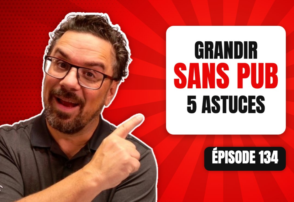 Épisode 134 du podcast L'Académie du Podcast : Comment faire grossir son audience organiquement ?