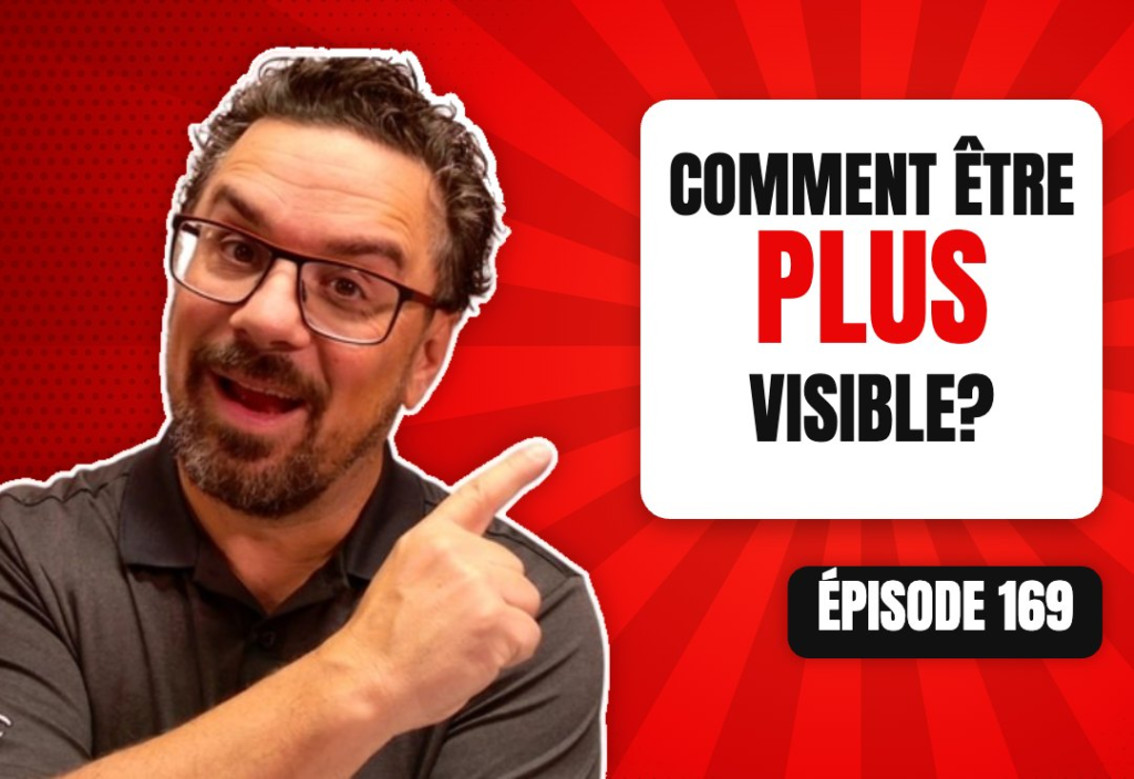 Épisode 169 du podcast L'Académie du Podcast : Comment rendre mon podcast plus visible ?