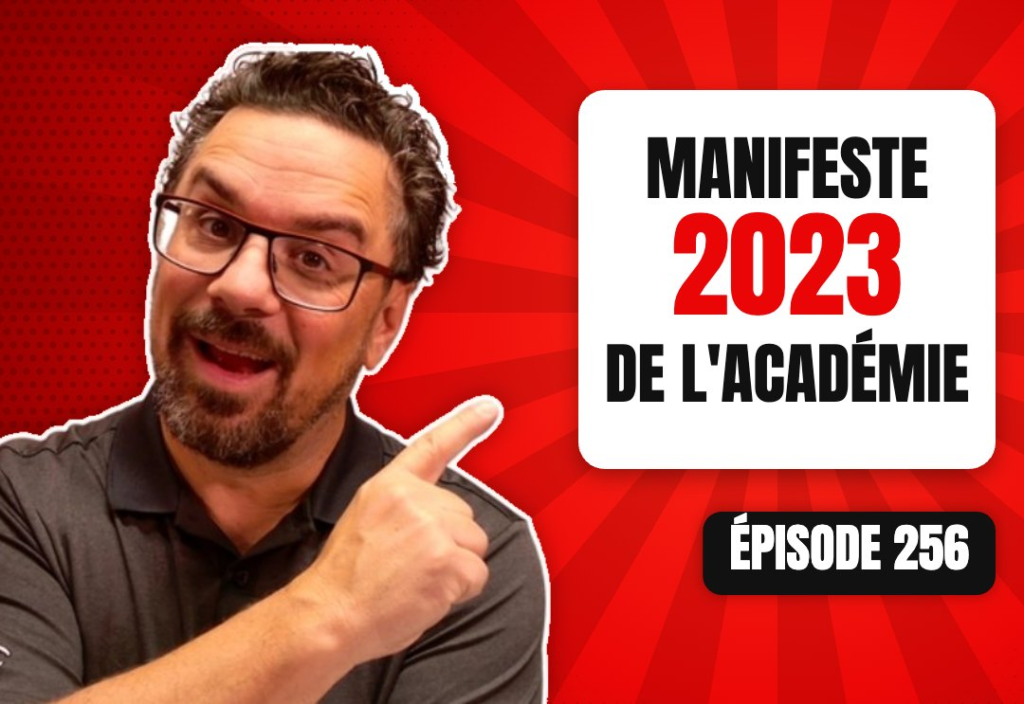 Épisode 256 du podcast L'Académie du Podcast : Manifeste 2023 de l’Académie du Podcast