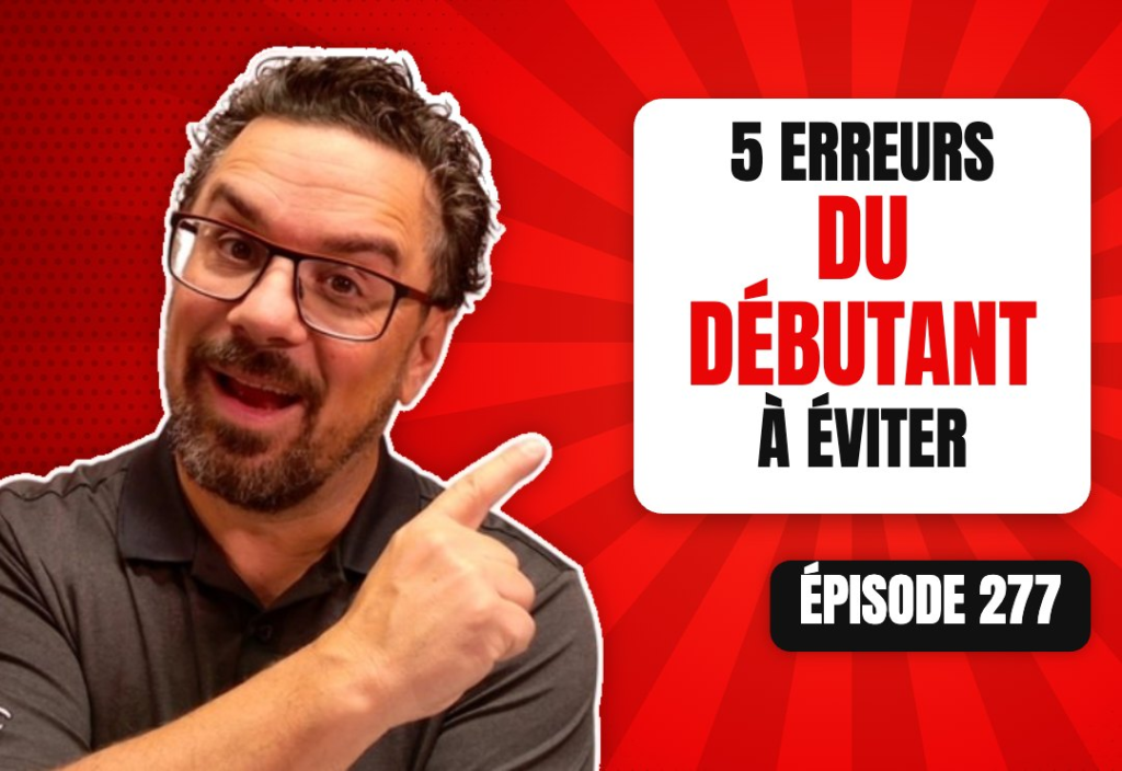 Épisode 277 du podcast L'Académie du Podcast : 5 plus grandes erreurs du podcaster débutant
