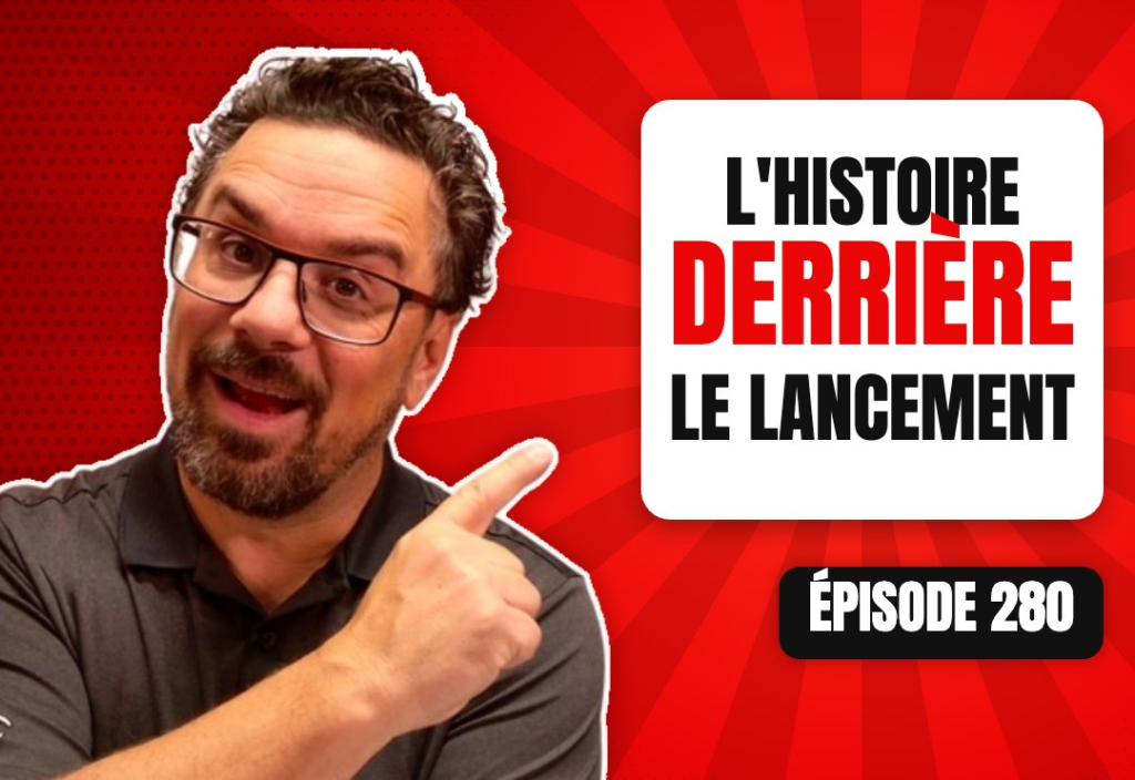 Épisode 280 du podcast L'Académie du Podcast : L’histoire derrière le lancement d’un podcast