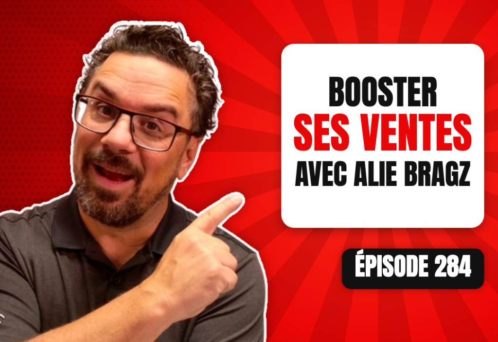Épisode 284 du podcast L'Académie du Podcast : Booster ses ventes grâce au podcast avec Alie Bragz