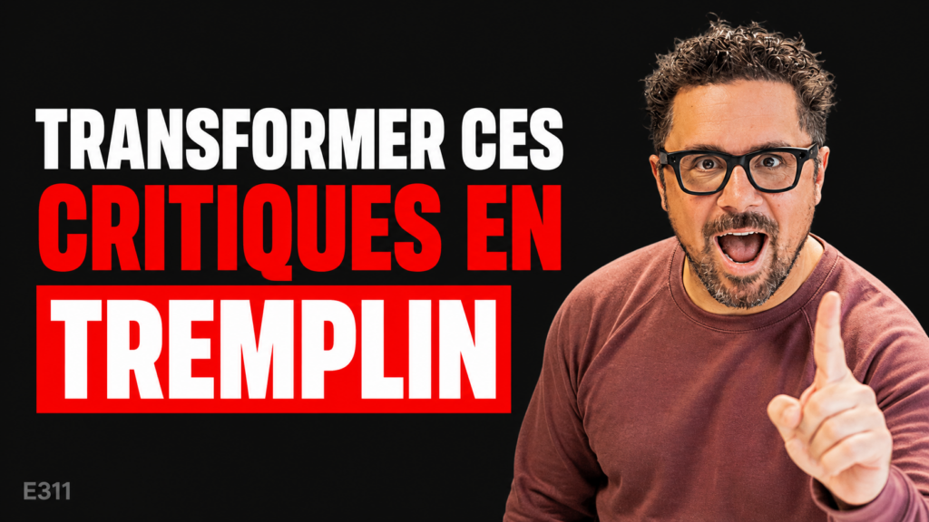 Marco Bernard · Académie du Podcast · comment réagir aux critiques après un épisode