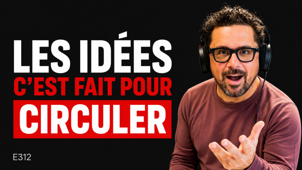 Marco Bernard · Académie du Podcast · comment arrêter d’avoir peur de se faire copier ses idées
