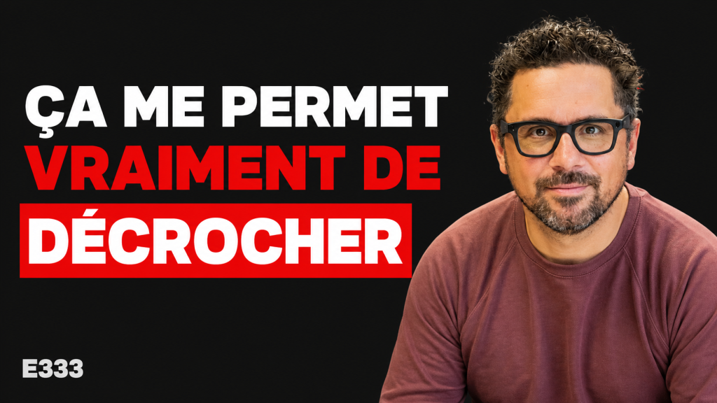 Marco Bernard · Académie du Podcast · comment décrocher du travail grâce au mouvement et à l’eau