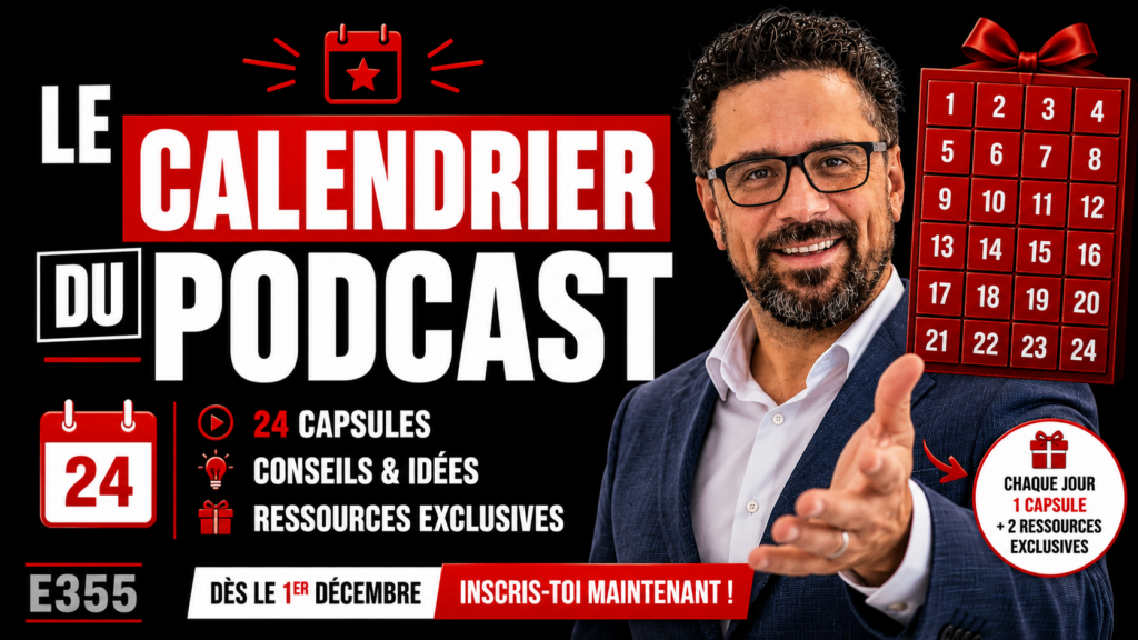 Marco Bernard · Académie du Podcast · calendrier de l’Avent 2024 pour podcasteurs
