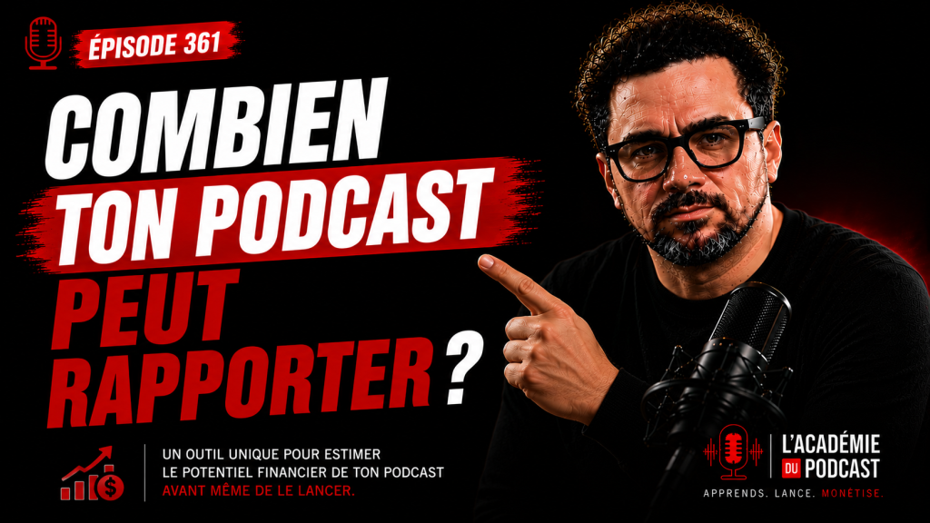 Marco Bernard · Académie du Podcast · comment mesurer le ROI d’un podcast avant lancement