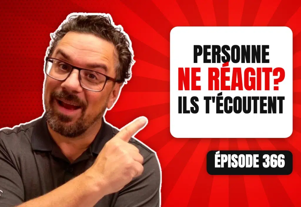 Épisode 366 du podcast L'Académie du Podcast : Pourquoi ton podcast a plus d’impact que tu ne le crois (même si personne ne réagit)