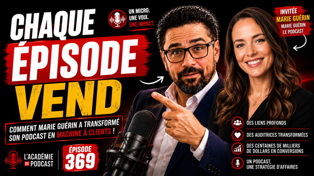 Marco Bernard · Académie du Podcast · Marie Guérin parle d’un podcast qui convertit