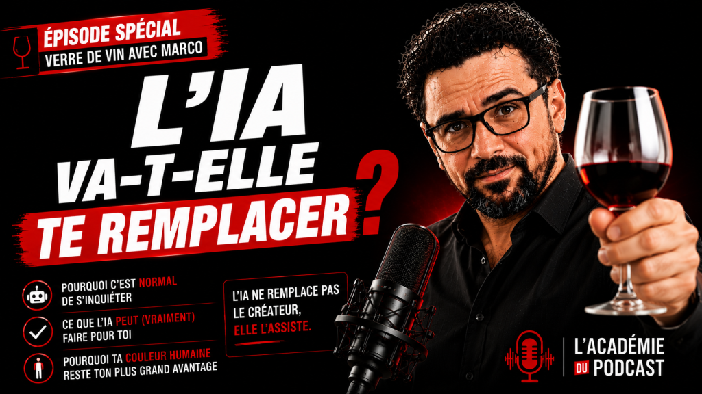 Marco Bernard · Académie du Podcast · intelligence artificielle et podcast