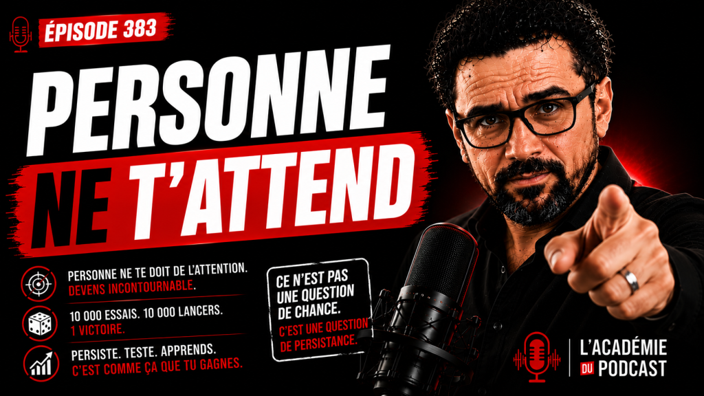 Marco Bernard · Académie du Podcast · personne ne te doit d’attention