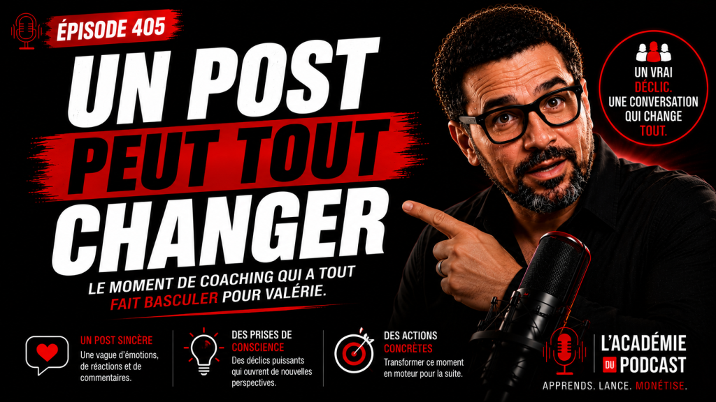 Marco Bernard · Académie du Podcast · coaching déclic avec Valérie dans le Club Momentum