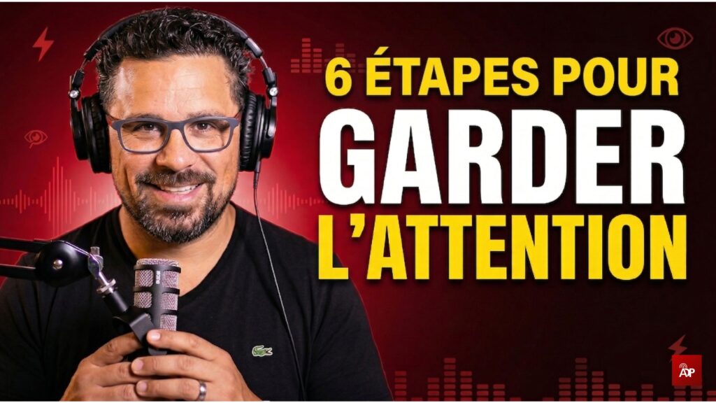 6 étapes pour garder l'attention