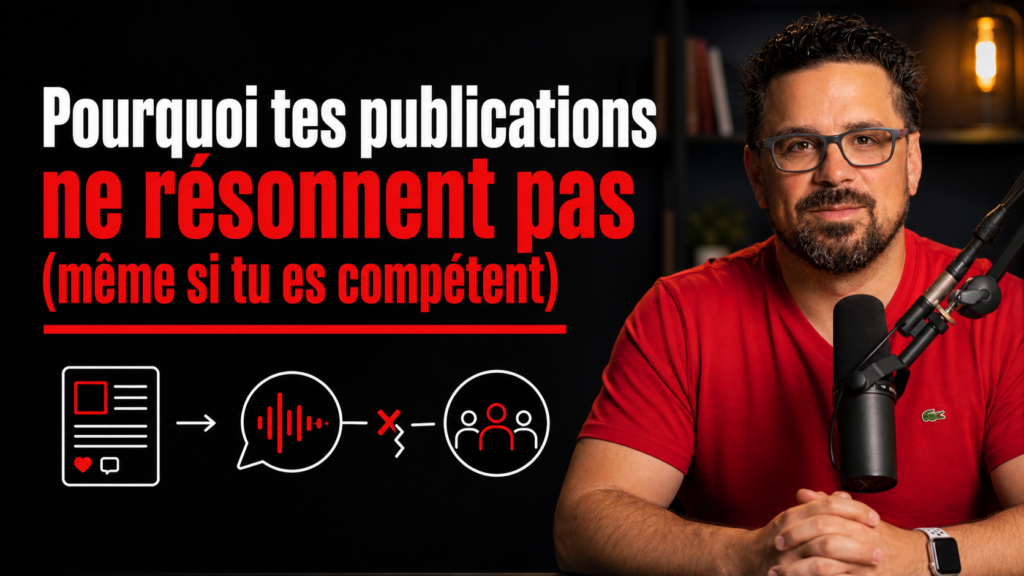 Tu publies. Tu donnes de la valeur. Et tu as l’impression d’être invisible. Souvent, ce n’est pas ton expertise le problème. C’est ton niveau de conscience.