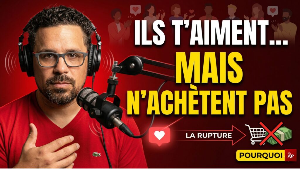 Ils t'aiment mais n'achètent pas