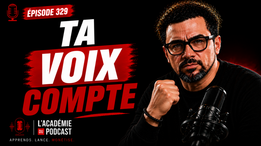 Marco Bernard · Académie du Podcast · pourquoi ta voix compte même après une blessure